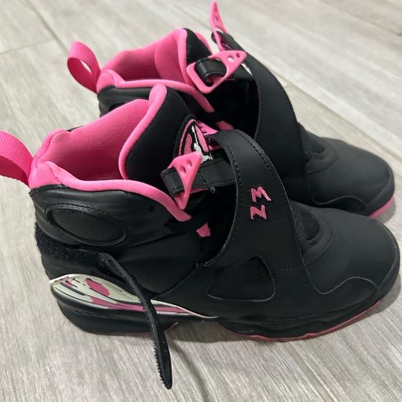 Jordan Kid's Shoes Nike 8 Retro Pinksicle - Picture 3 of 3